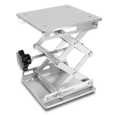 Lab Jack 6" x 6" Mild Steel Powder Coated